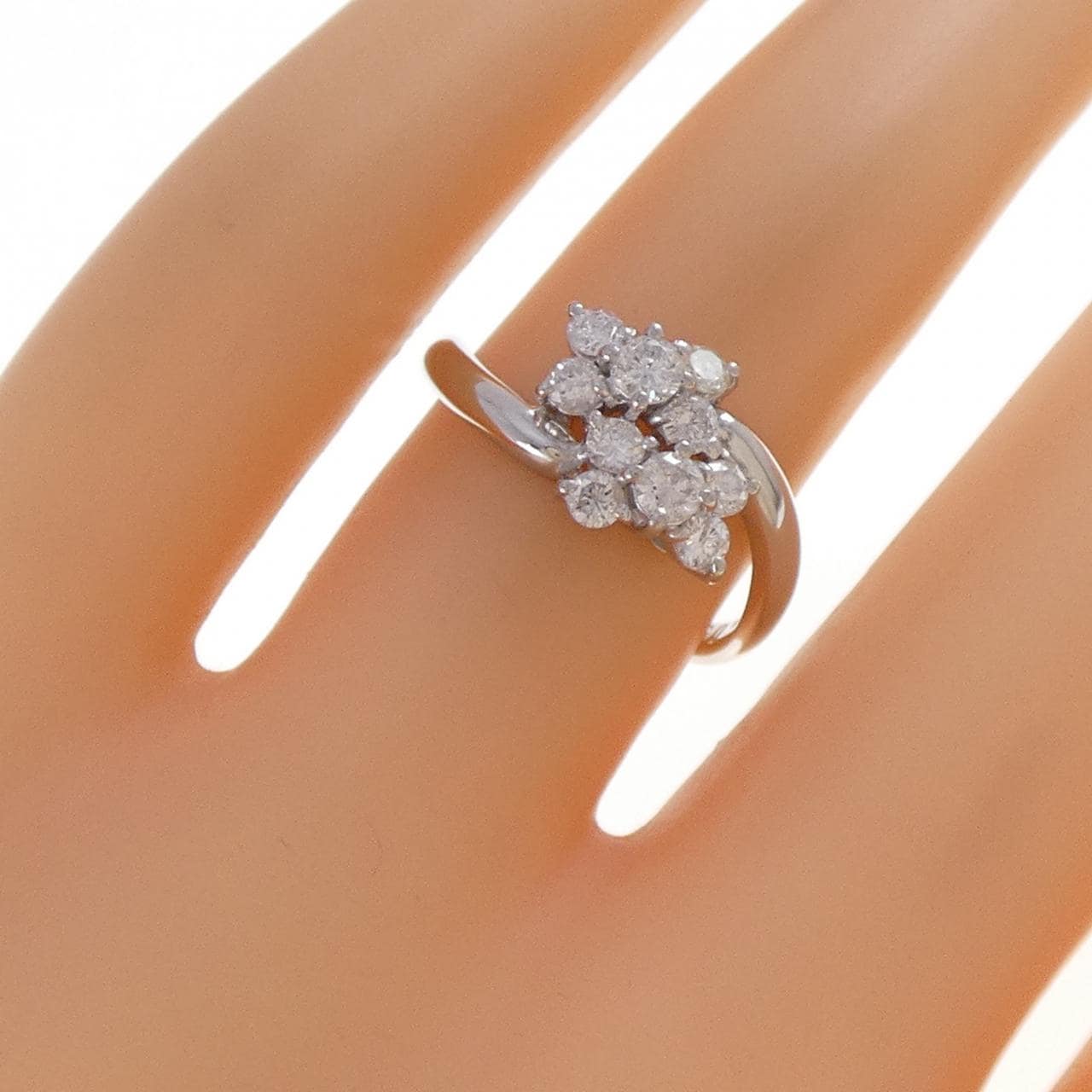 PT900 ダイヤモンド リング 0.53CT