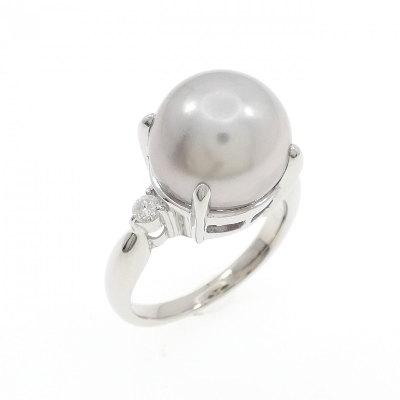 PT900 黒蝶パール リング 11.1mm