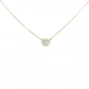 K10YG ダイヤモンド ネックレス 0.04CT
