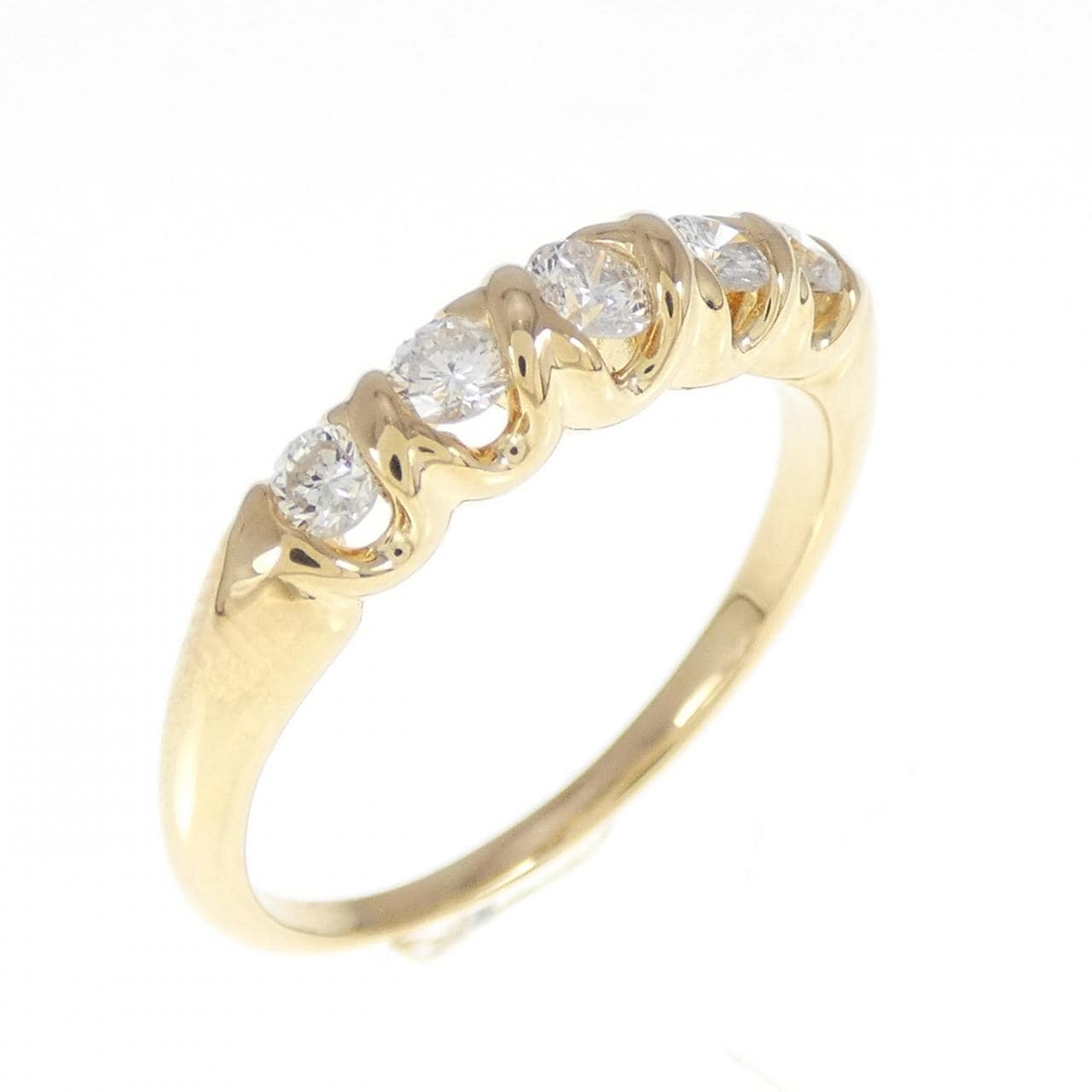 K18YG ダイヤモンド リング 0.40CT