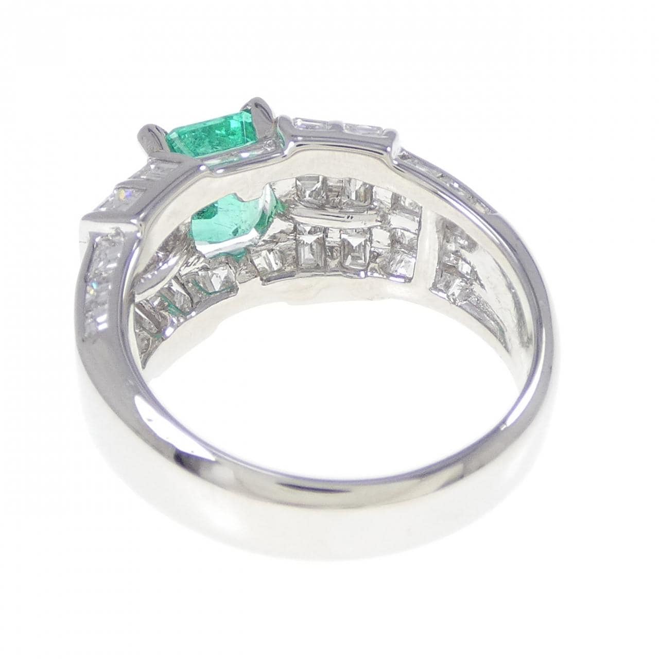 PT900 エメラルド リング 1.26CT