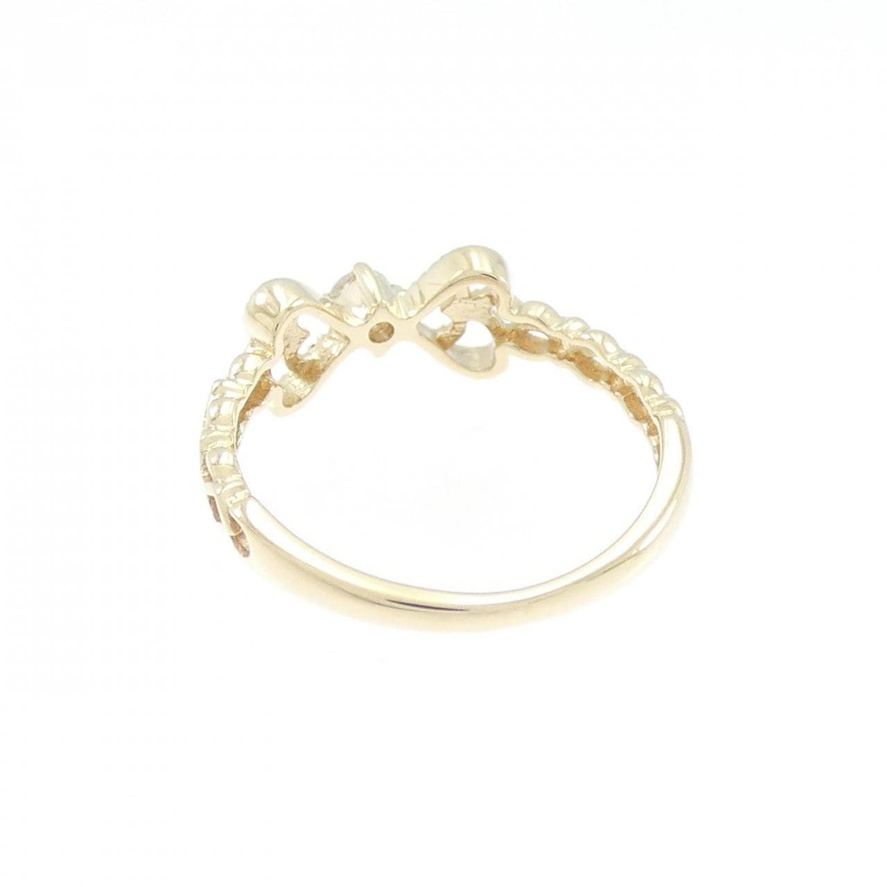 K10YG ダイヤモンド ピンキーリング