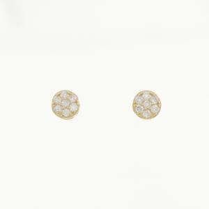 【リメイク】K18YG ダイヤモンド ピアス 0.20CT