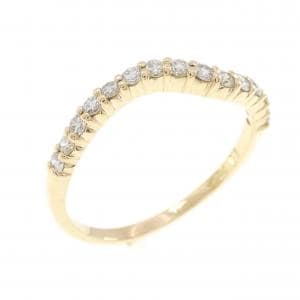 750YG ダイヤモンド リング 0.35CT