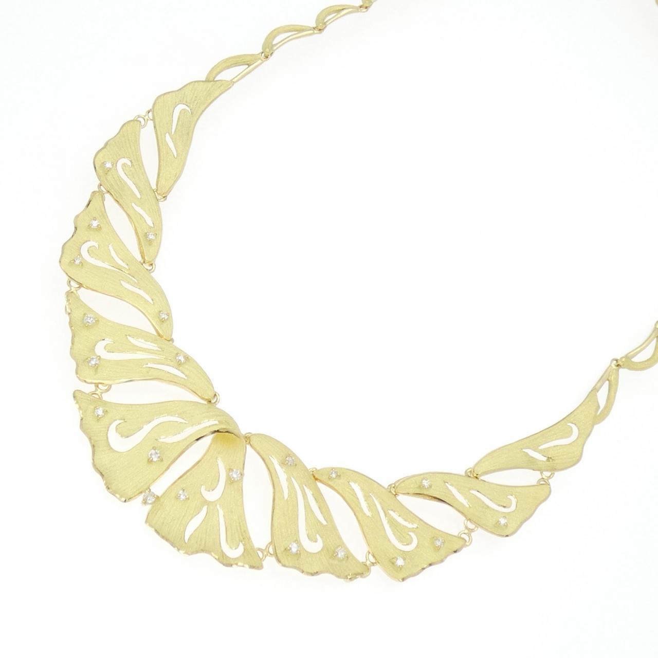 タムラシュンイチ ダイヤモンド ネックレス 0.44CT