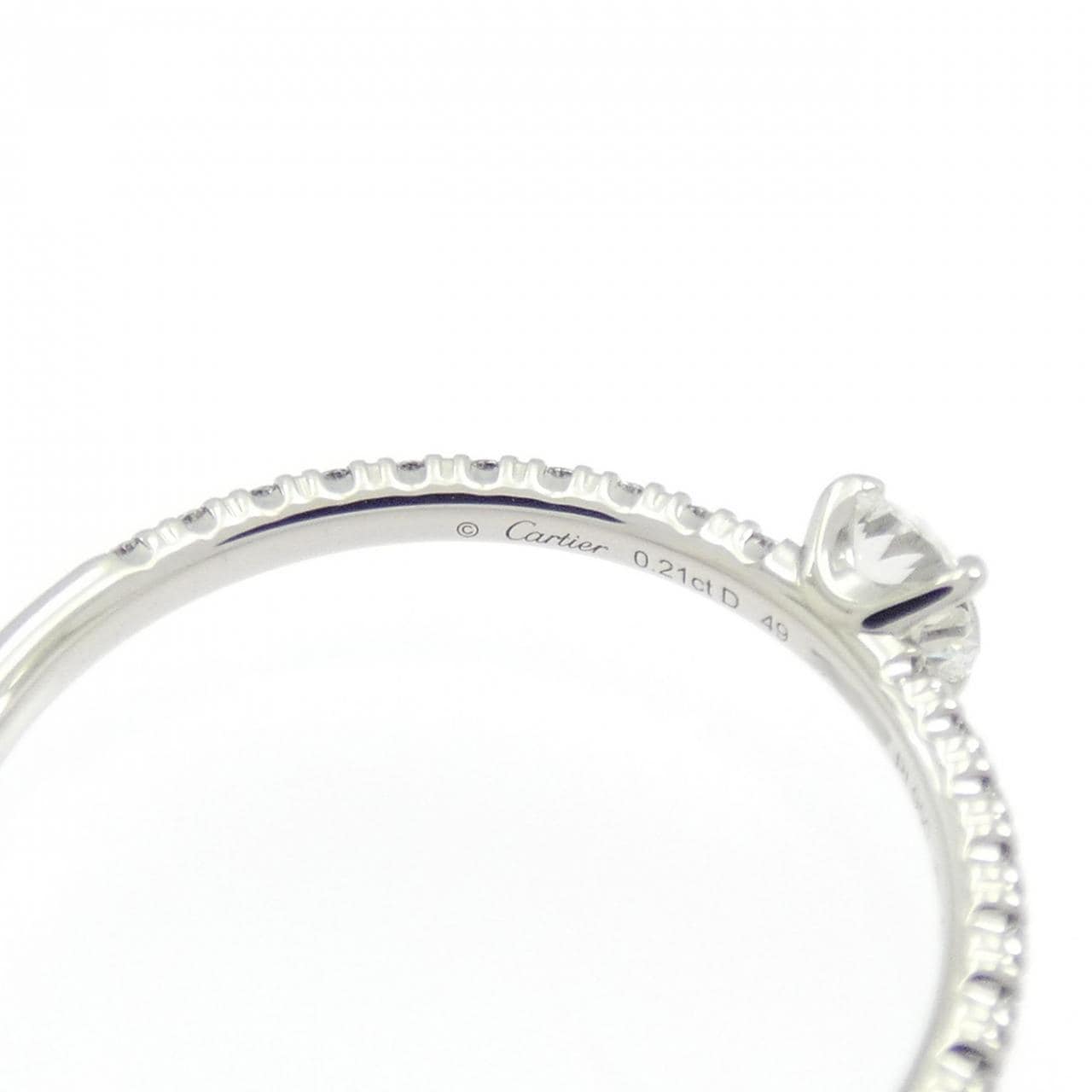 カルティエ エタンセル リング 0.21CT