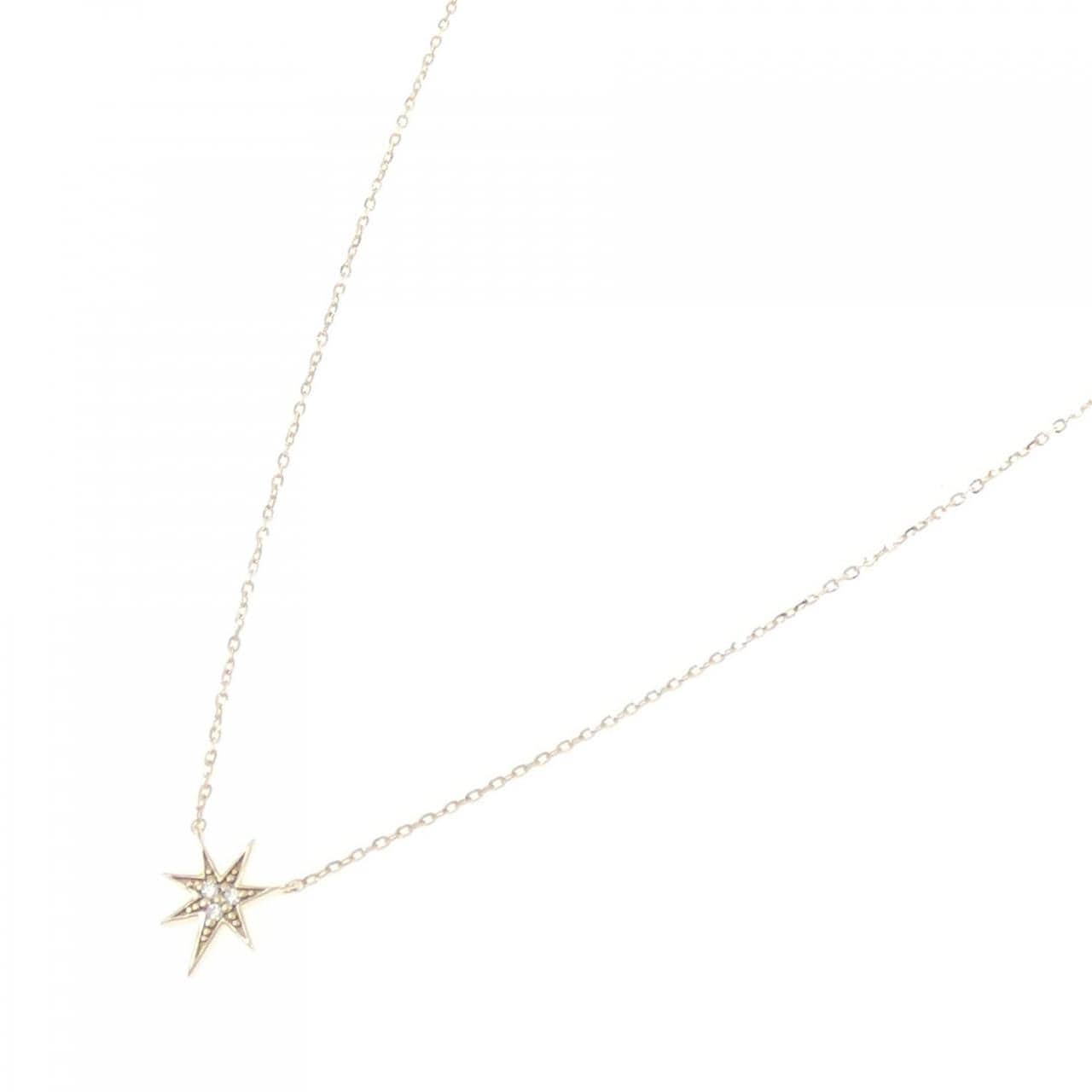 スタージュエリー ダイヤモンド ネックレス 0.007CT