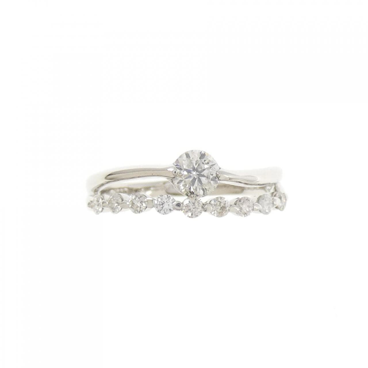 PT900 ダイヤモンド リング 0.50CT
