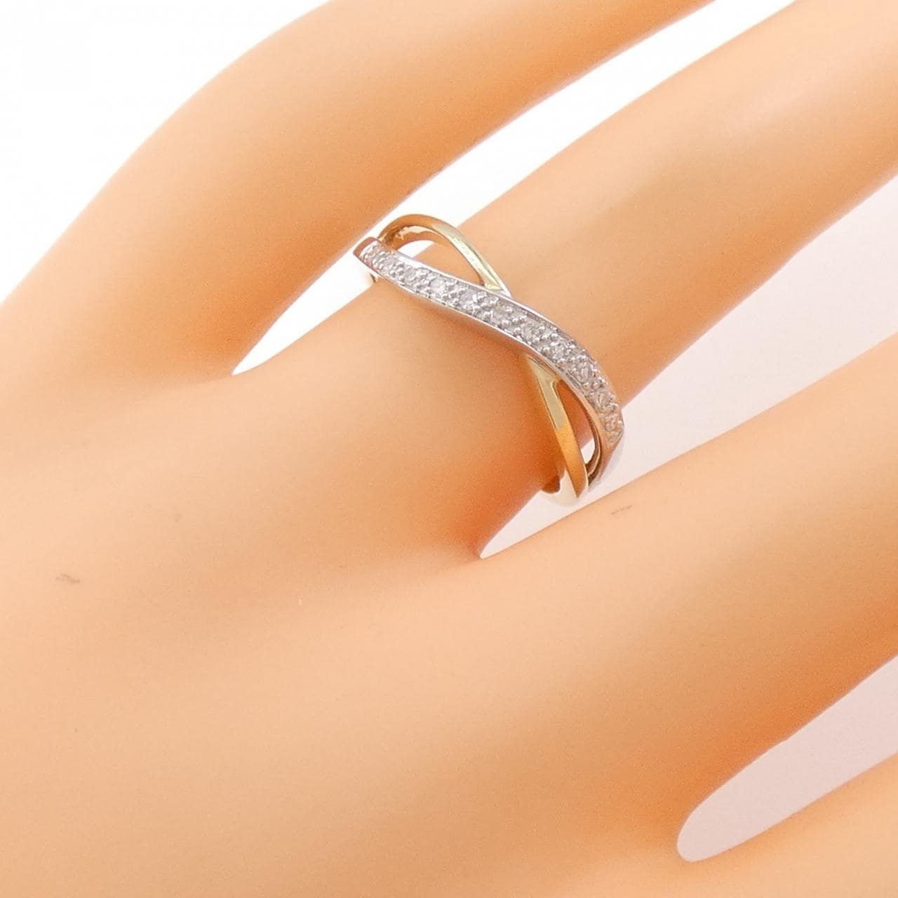 K14YG/K14WG Diamond ring
