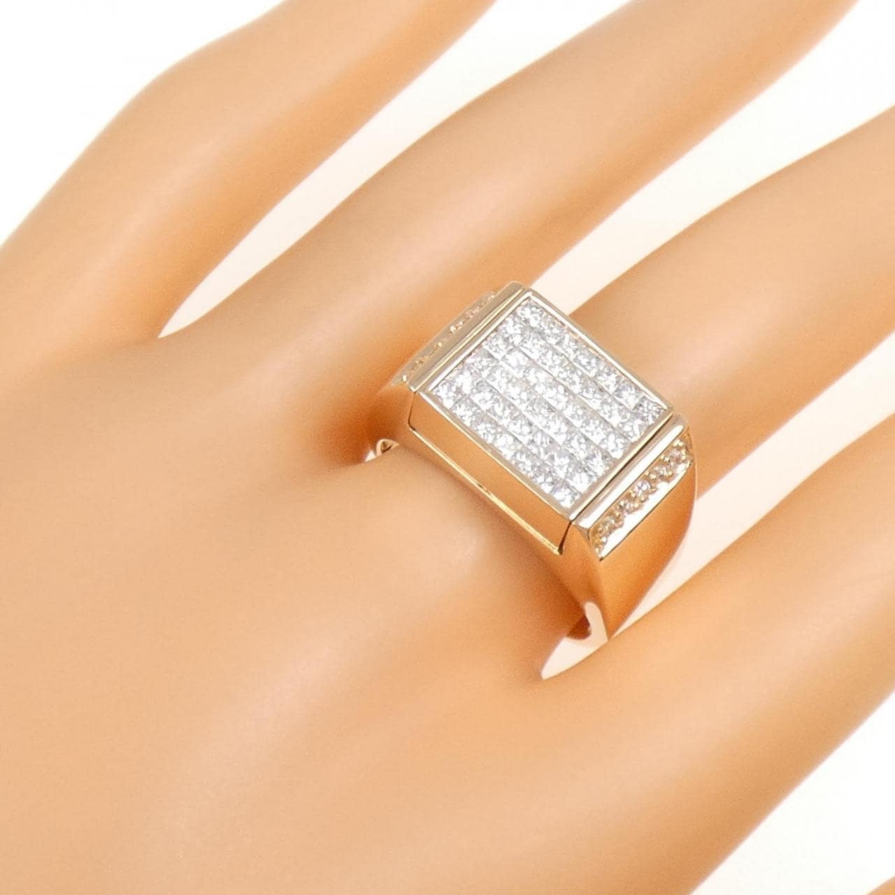 K18PG ダイヤモンド リング 1.25CT