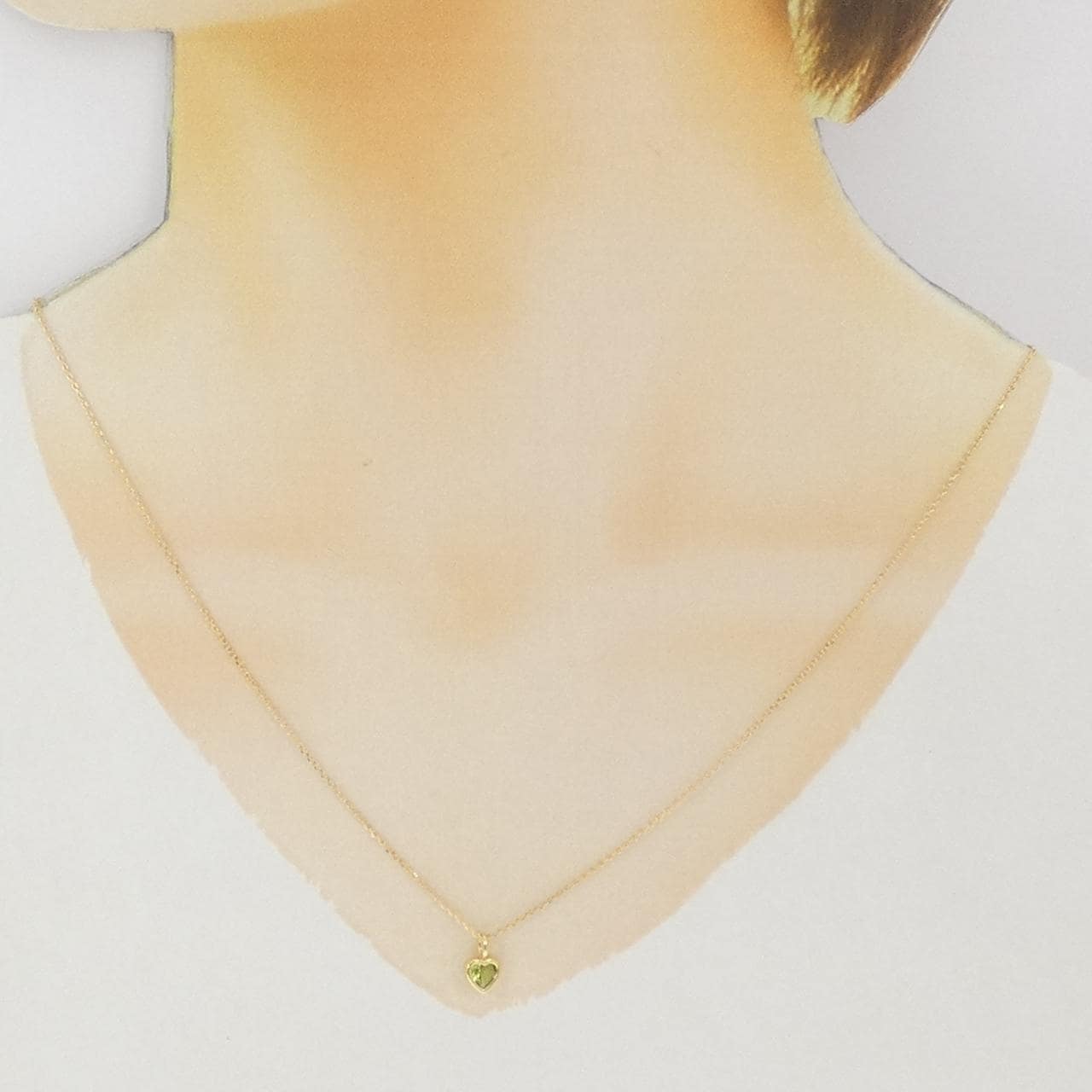 タサキ ペリドット ネックレス