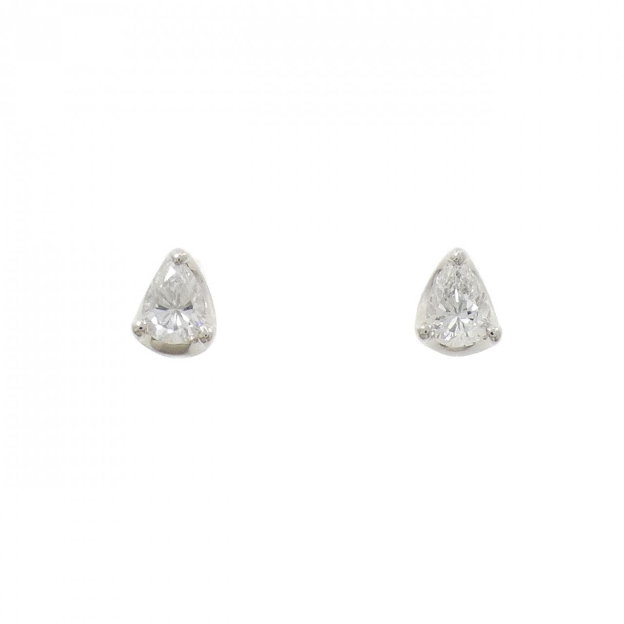 PT900/PT950 ダイヤモンド ピアス 0.36CT