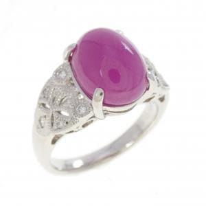 PT900 ルビー リング 5.85CT