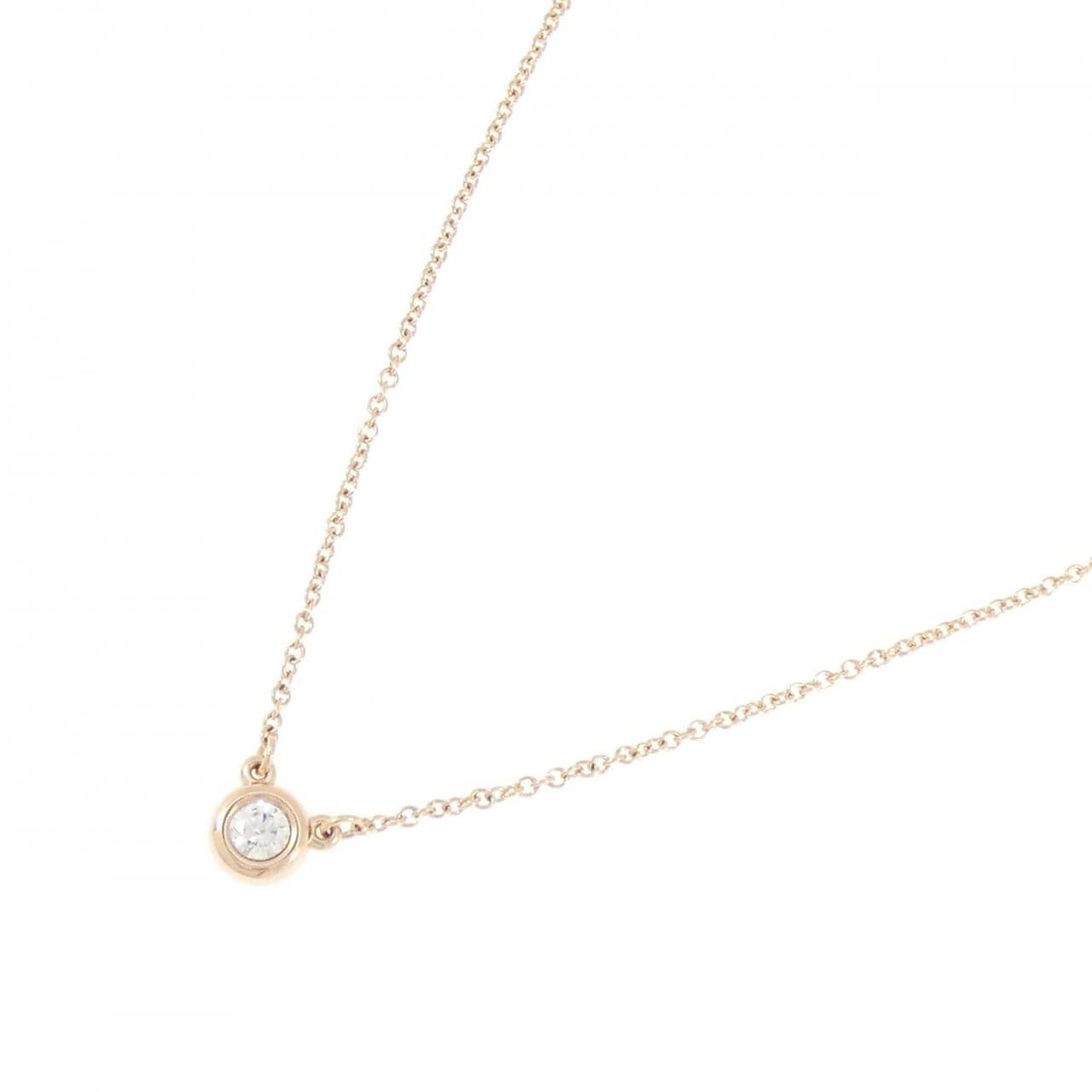 ティファニー バイザヤード ネックレス 0.10CT