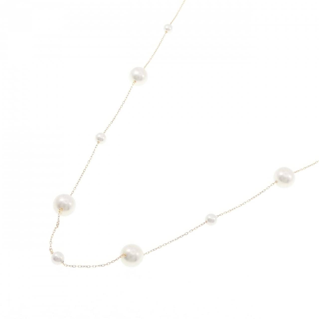 K18YG アコヤパール ネックレス