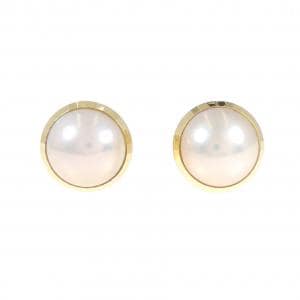 Mabe pearl earrings/earrings