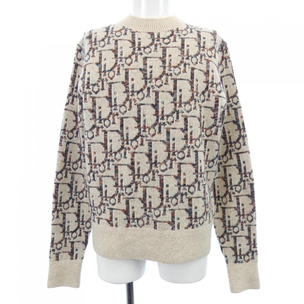 DIOR DIOR Oblique Wool Jacquard Knit 193M638AT662