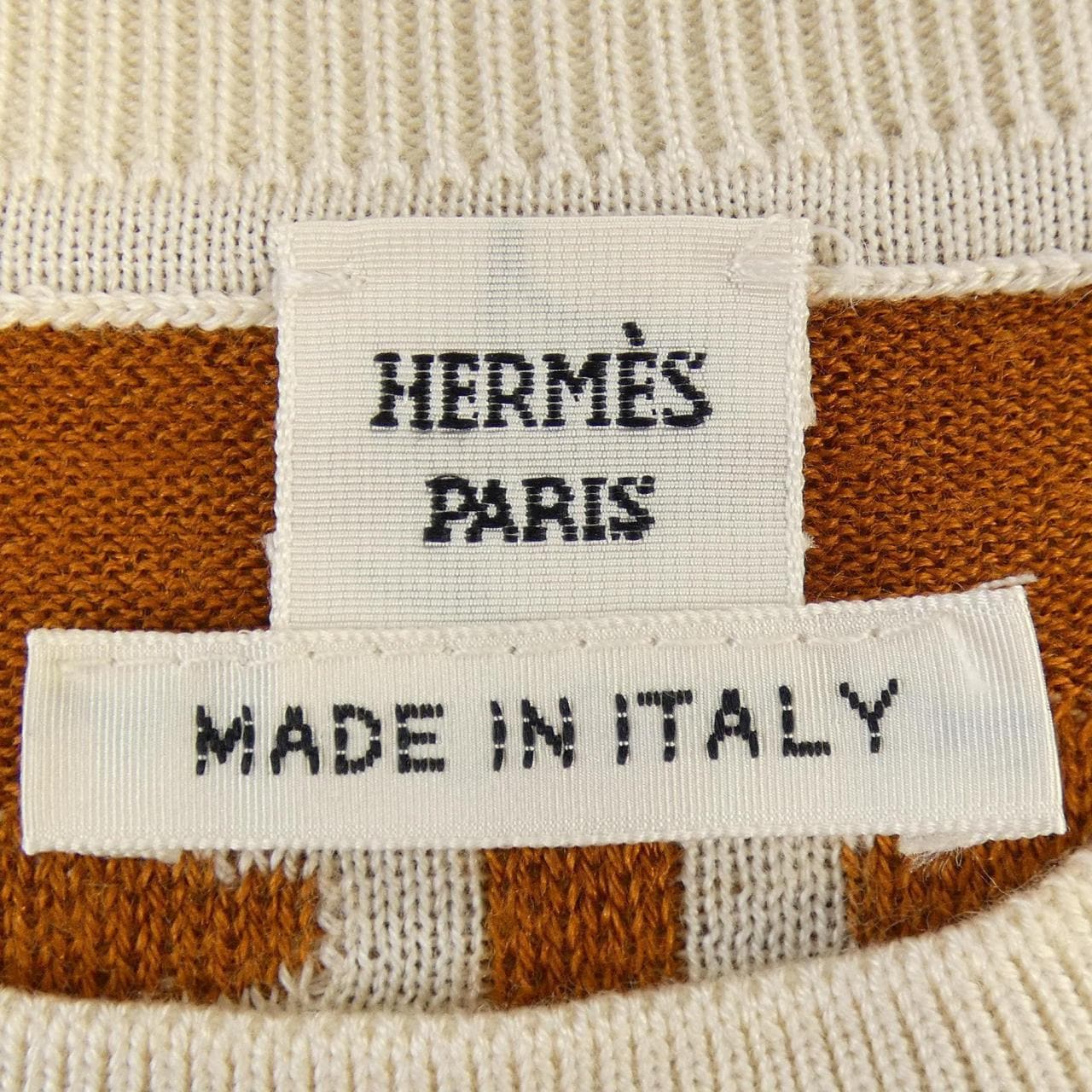 エルメス HERMES シェーヌダンクル *06-7708. ニット