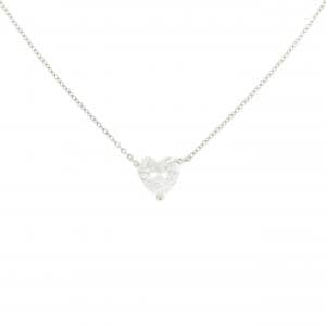 PT900/PT850 ダイヤモンド ネックレス 1.000CT F I1 ハートシェイプ