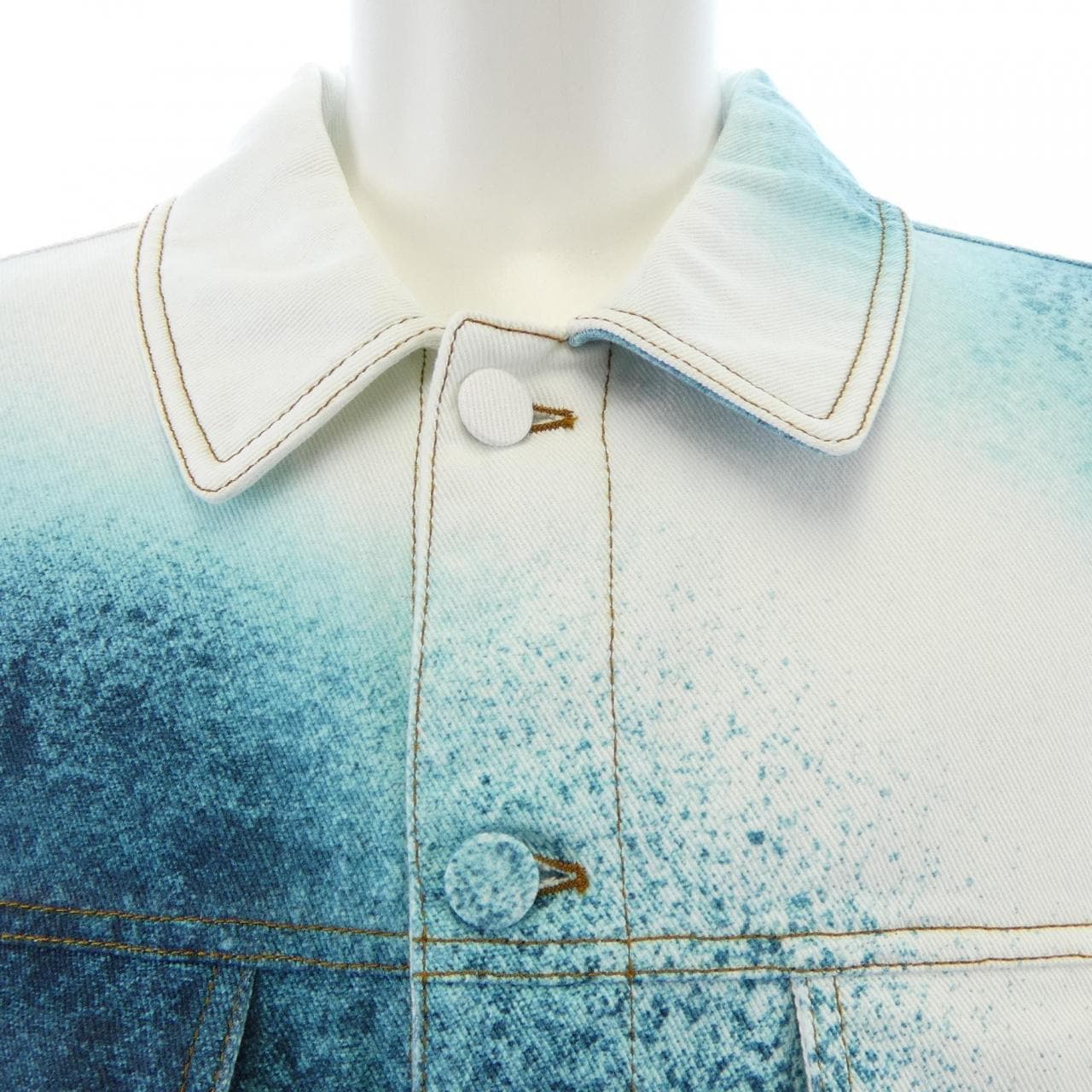 ルイヴィトン LOUIS VUITTON LVスプレーデニムジャケット HOA10WU14 デニムジャケット