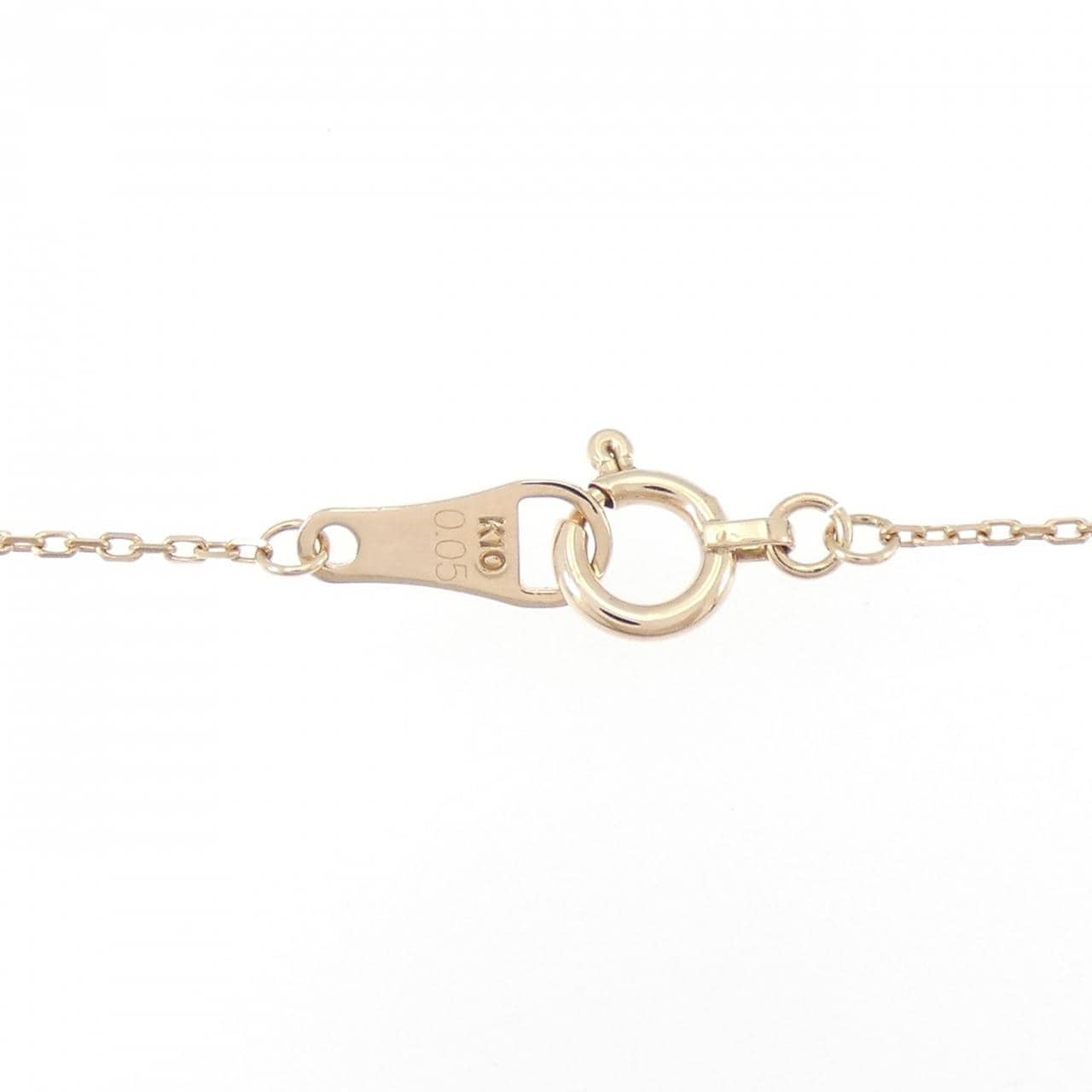 アガット ダイヤモンド ネックレス 0.05CT