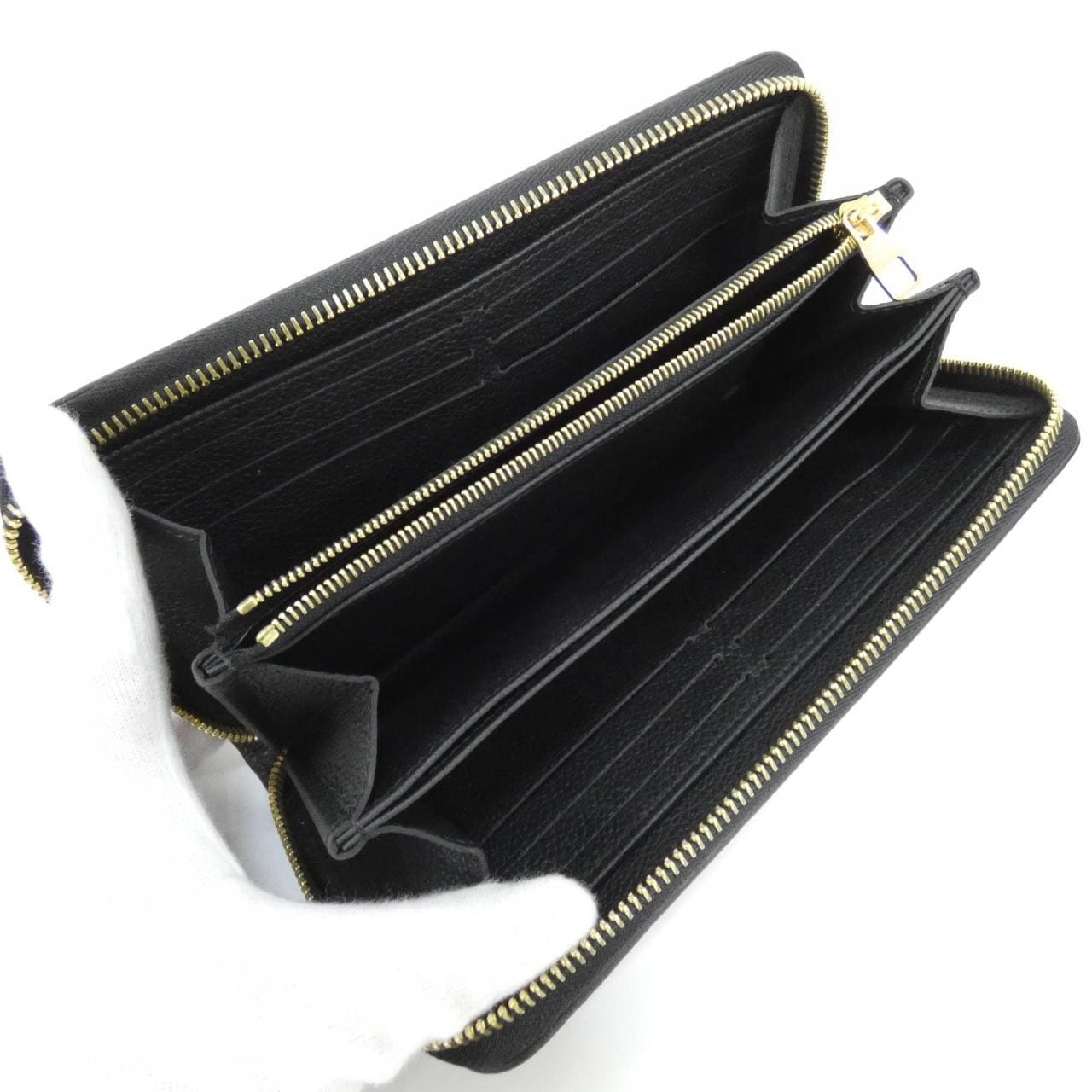 ルイヴィトン バイカラー モノグラム アンプラント ジッピー ウォレット M80481 財布