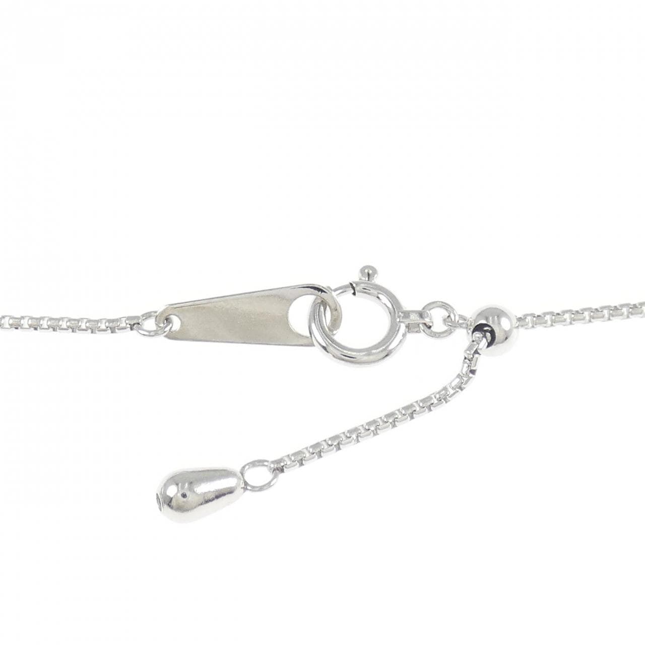 PT900/PT850 スリーストーン ダイヤモンド ネックレス 1.10CT