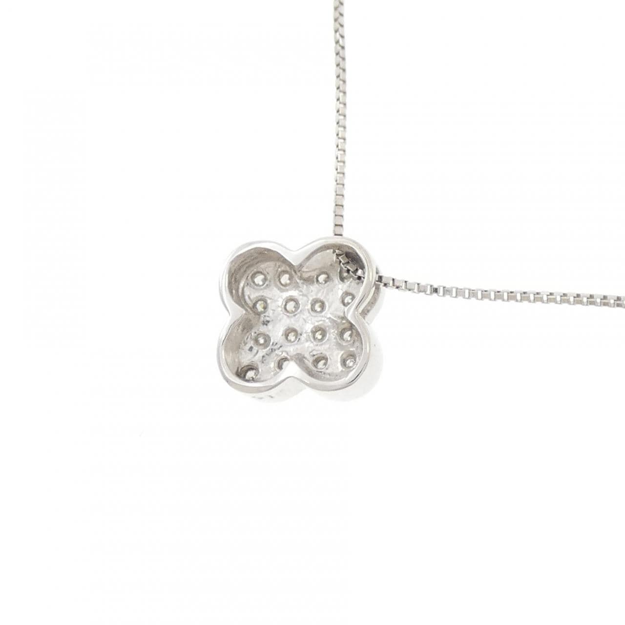 PT900/PT850 パヴェ ダイヤモンド ネックレス 0.14CT