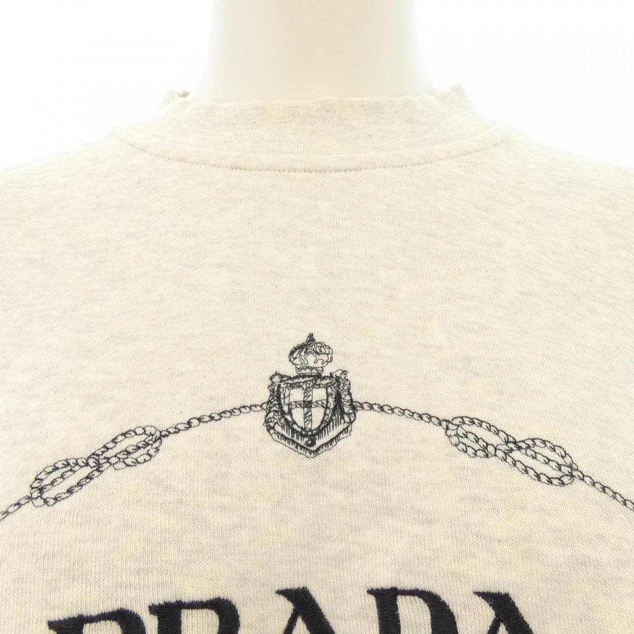プラダ PRADA オーバーサイズ コットンフリース 134676 S232 1X6Q スウェット