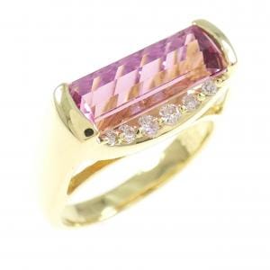 K18YG トルマリン リング 2.30CT