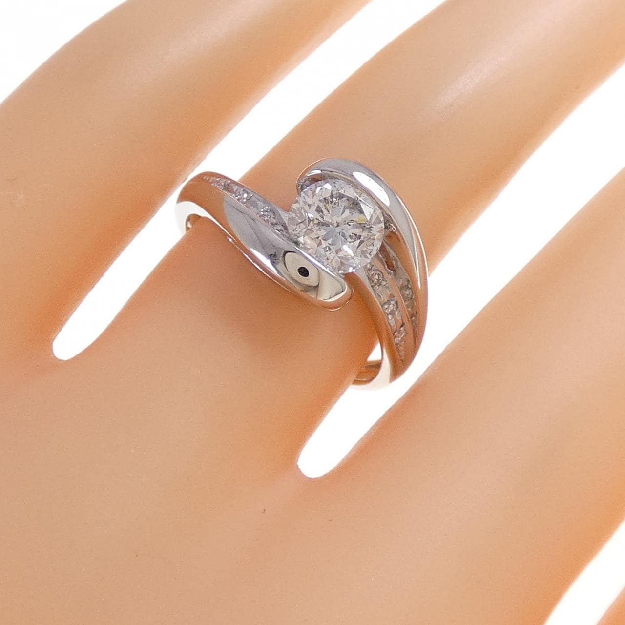 PT900 ダイヤモンド リング 1.013CT
