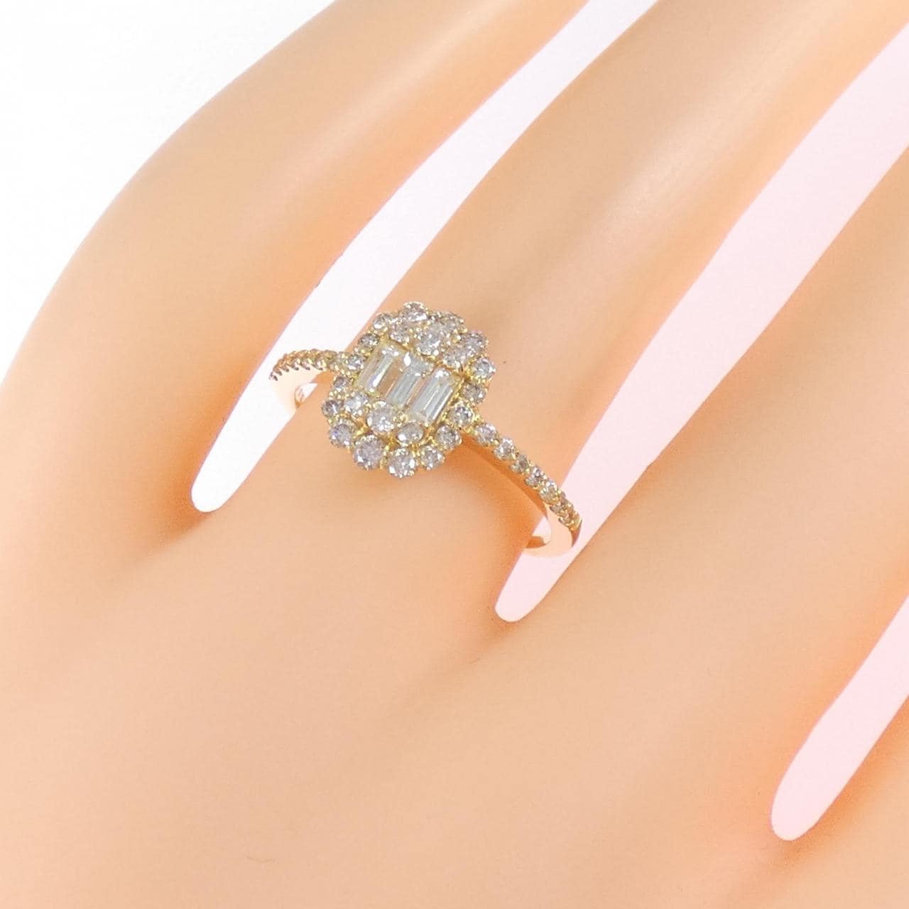 [新品] K18YG鑽石0.60CT