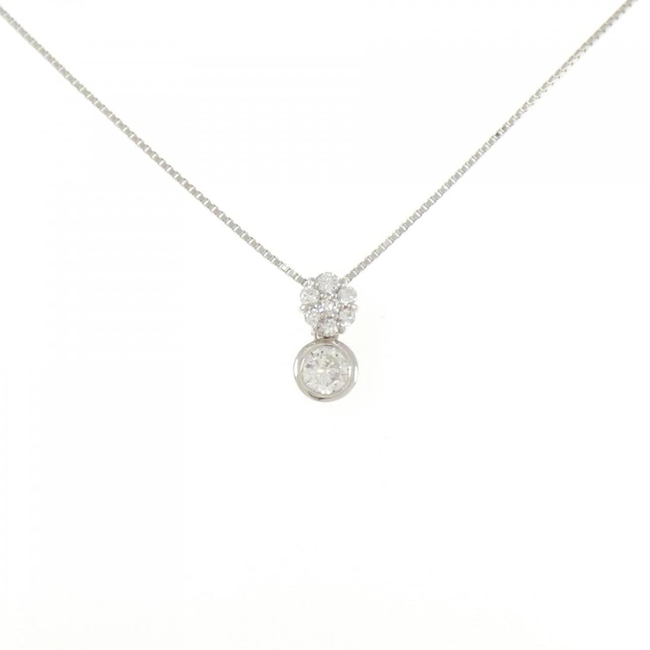PT900/PT850 ダイヤモンド ネックレス 0.27CT