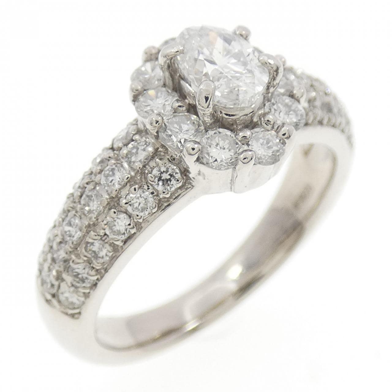 PT900 パヴェ ダイヤモンド リング 0.39CT