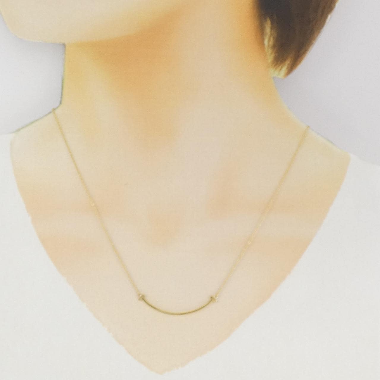 ティファニー Tスマイル スモール ネックレス