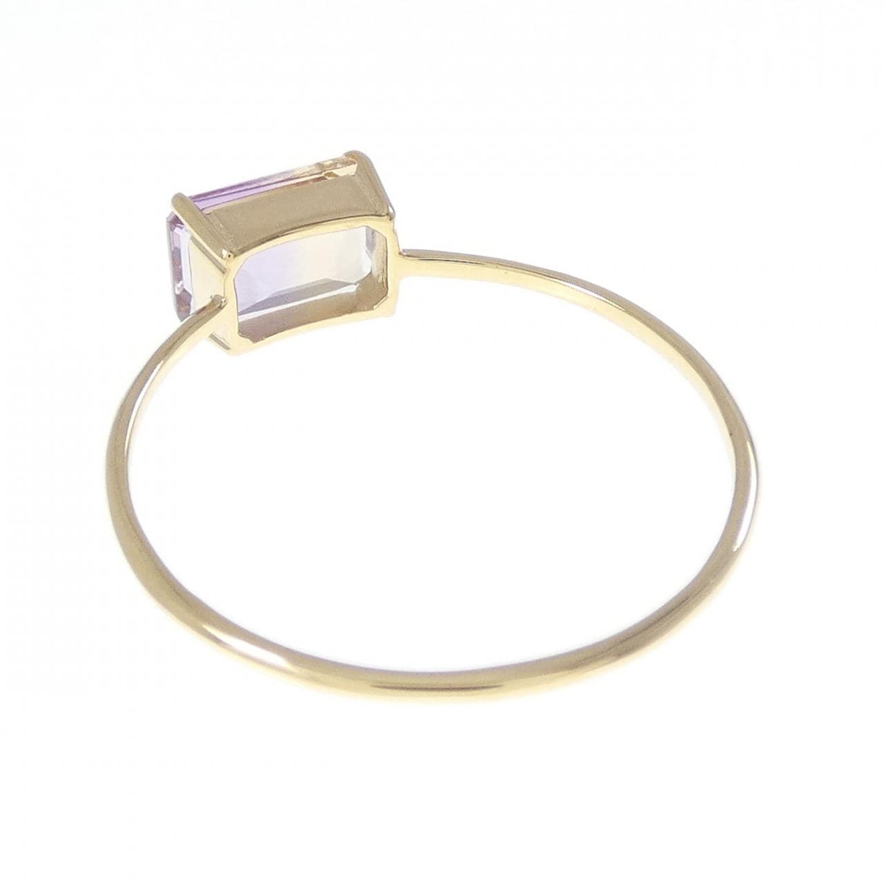 K18YG アメトリン リング