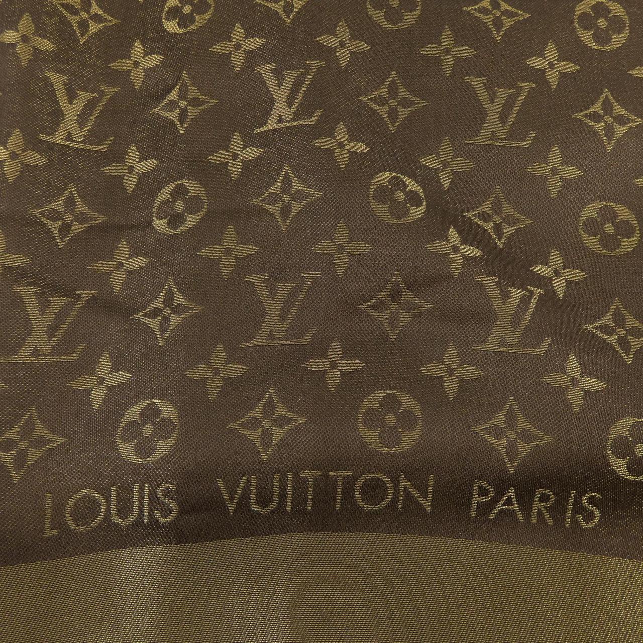 ルイヴィトン LOUIS VUITTON モノグラム シャイン M75122 ショール