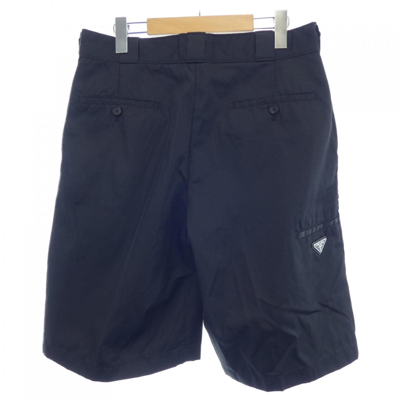 プラダ PRADA トライアングルロゴ SPG32 S182 I18 ショートパンツ