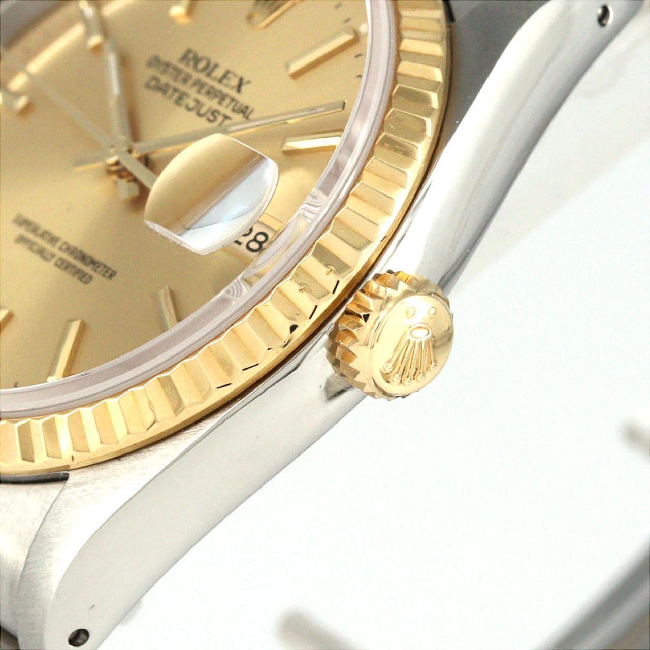 ロレックス デイトジャスト 16233 SSxYG 自動巻 L番