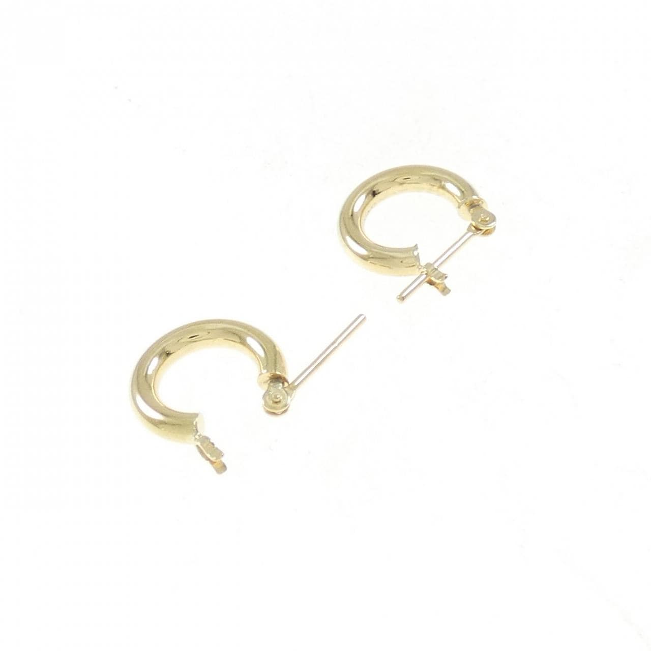 K18YG earrings