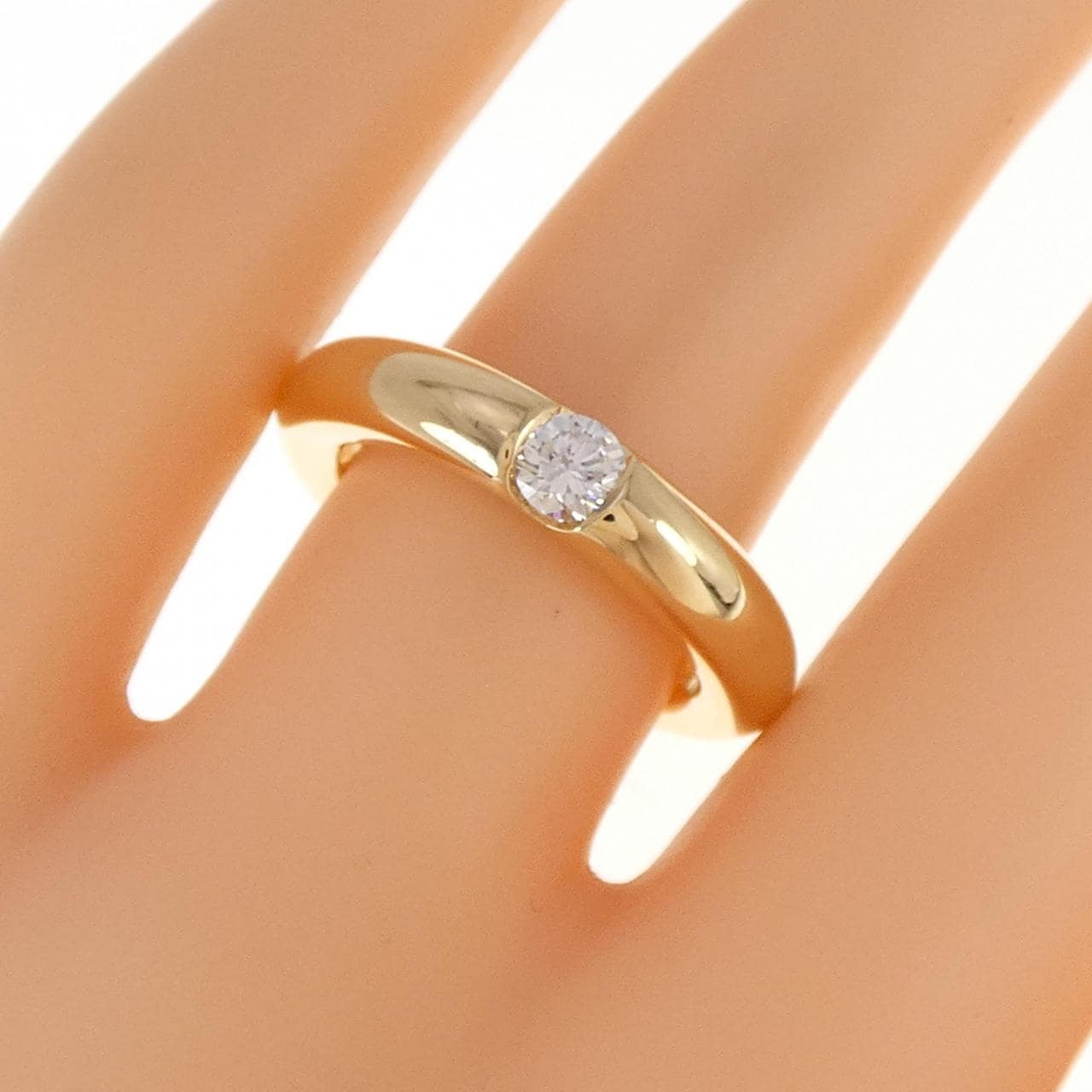 カルティエ エリプス リング 0.25CT