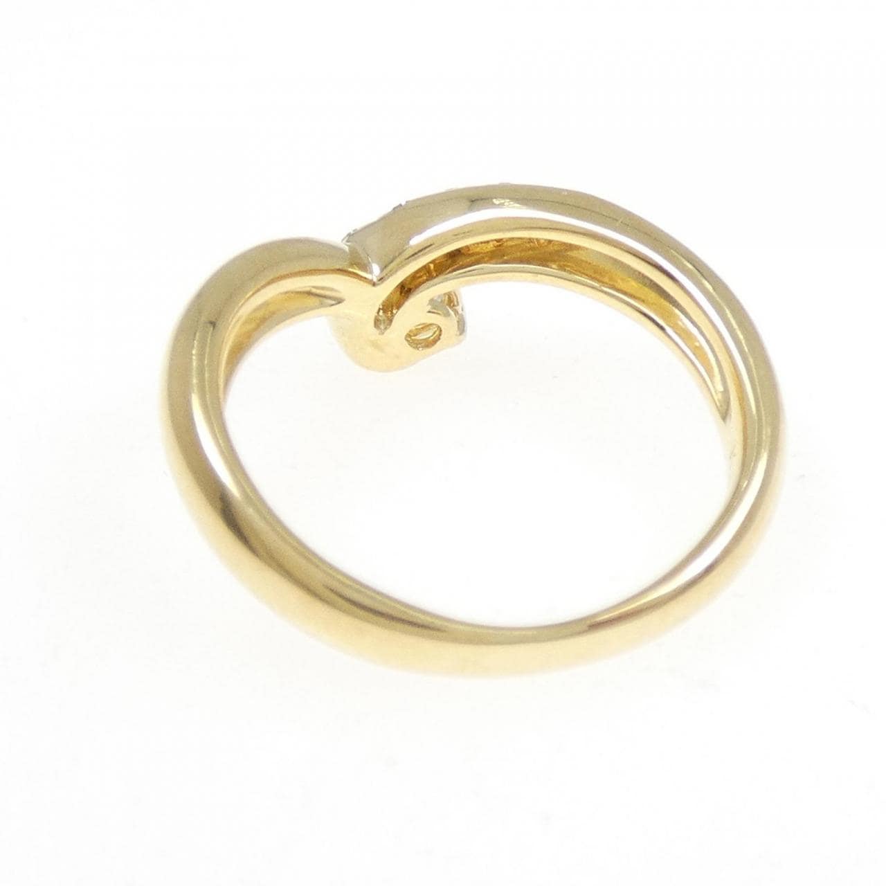 K18YG ダイヤモンド リング 0.25CT