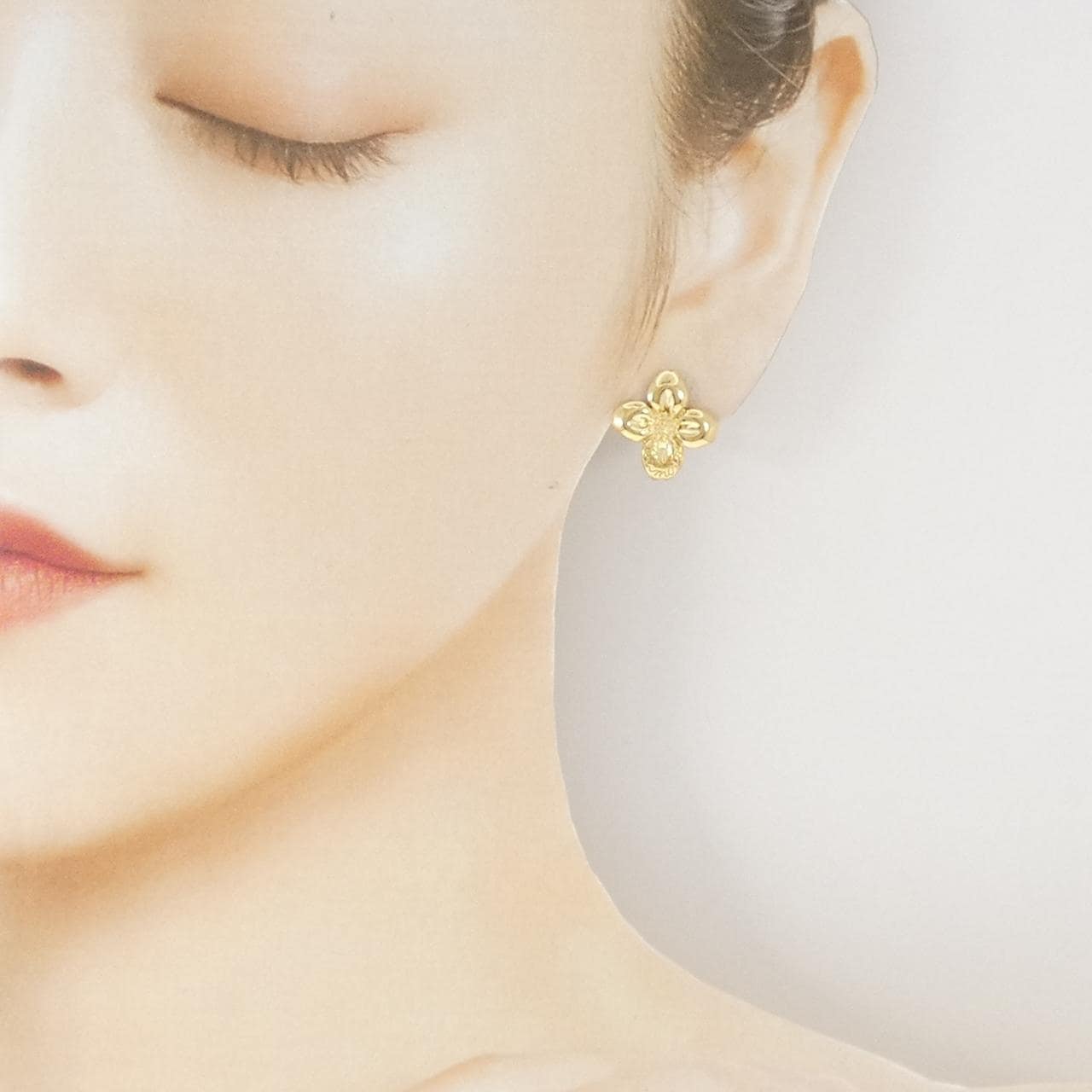 ミキモト K18YG イヤリング