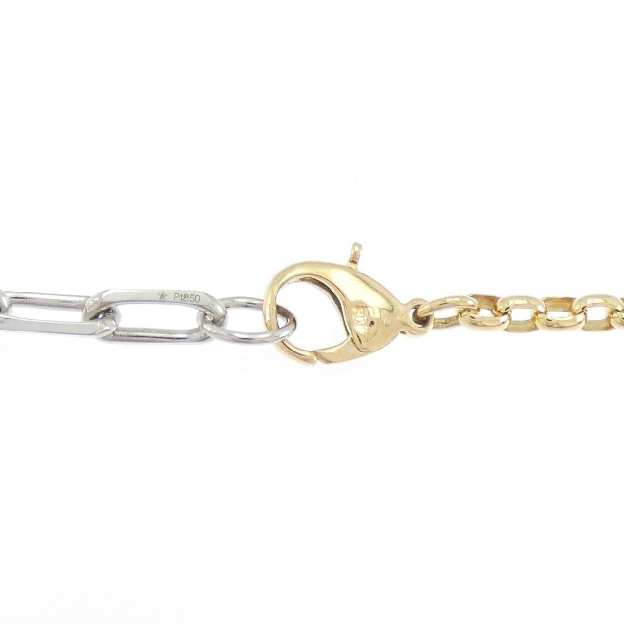 ギンザ タナカ K18YG/PT850 ブレスレット