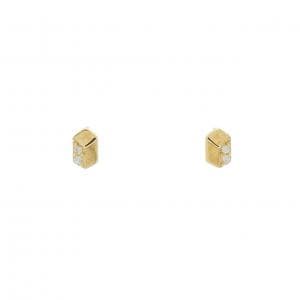 【新品】K18YG ダイヤモンド ピアス 0.02CT
