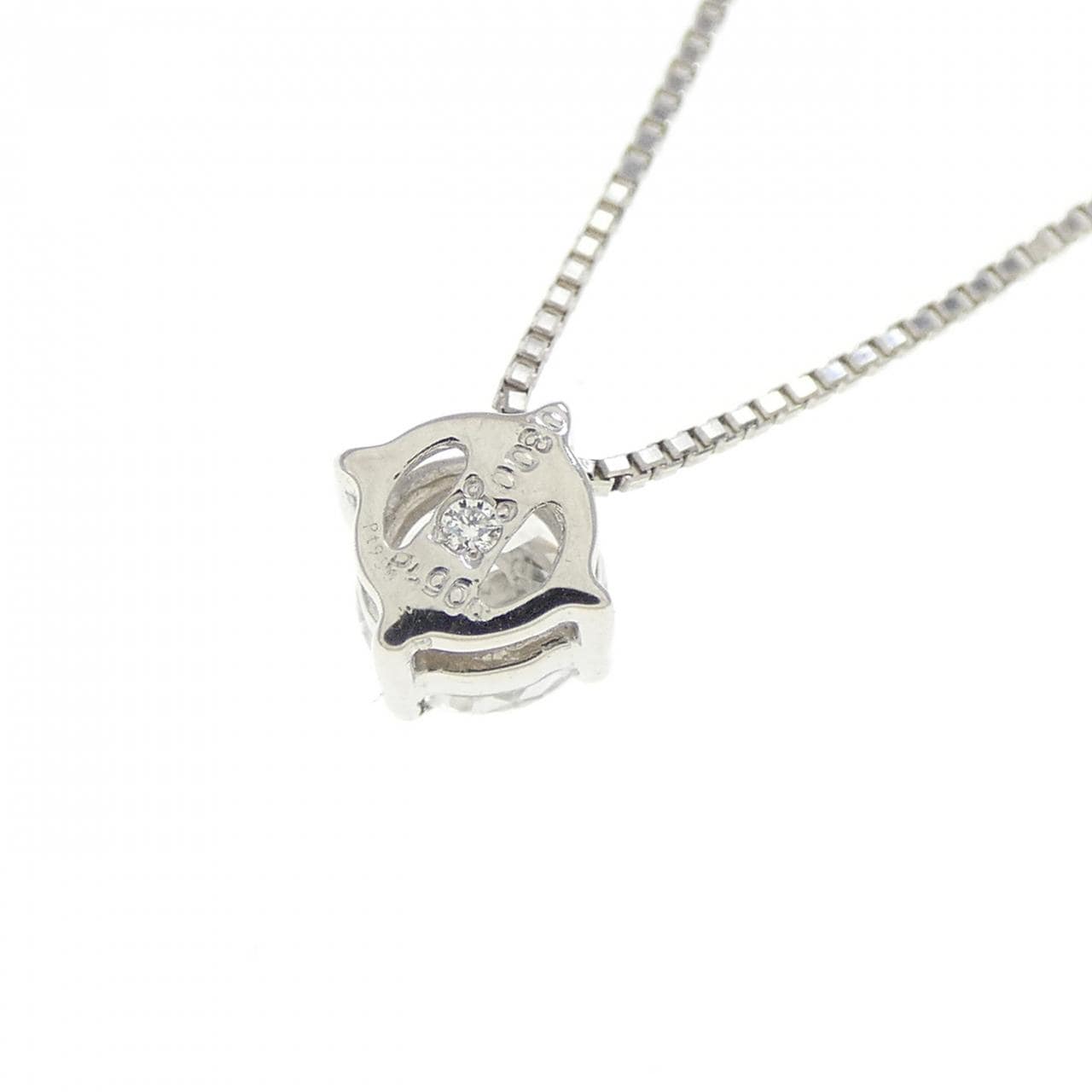 PT900/PT850 ダイヤモンド ネックレス 0.300CT D SI1 VG