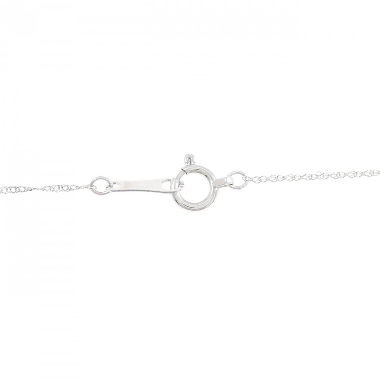 K18WG ダイヤモンド ネックレス 0.50CT