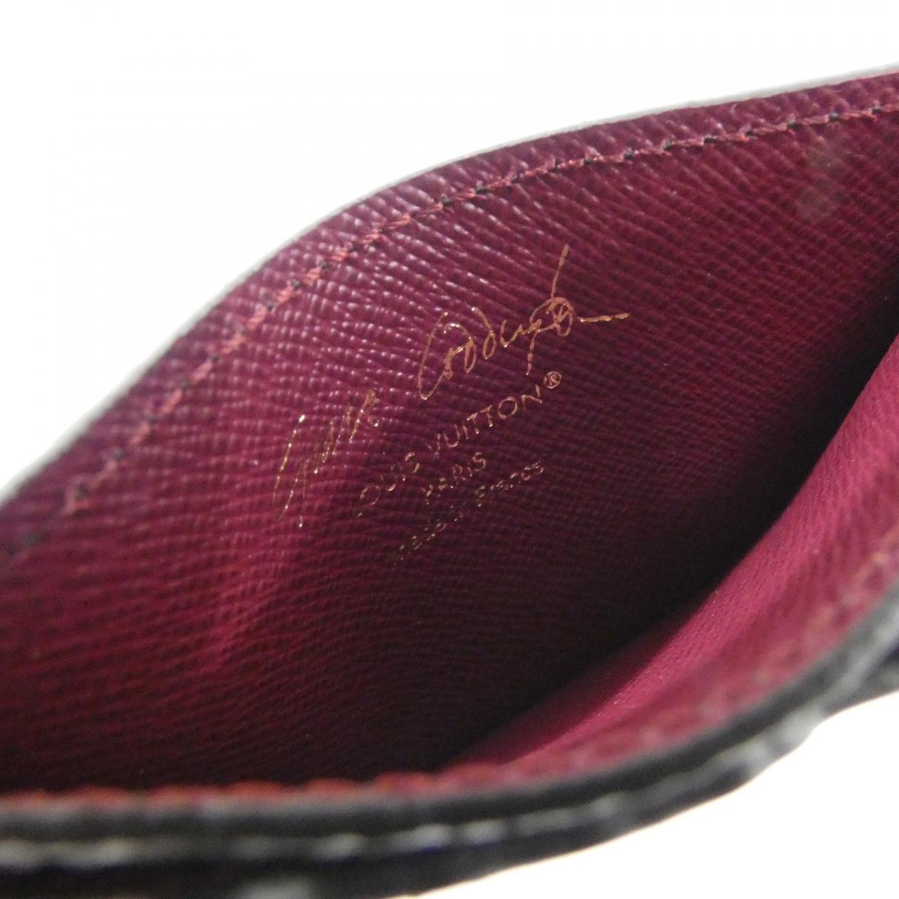 ルイヴィトン モノグラム(LV x GC) カードケース ポルト カルト キャット ナップ M15155 カードケース