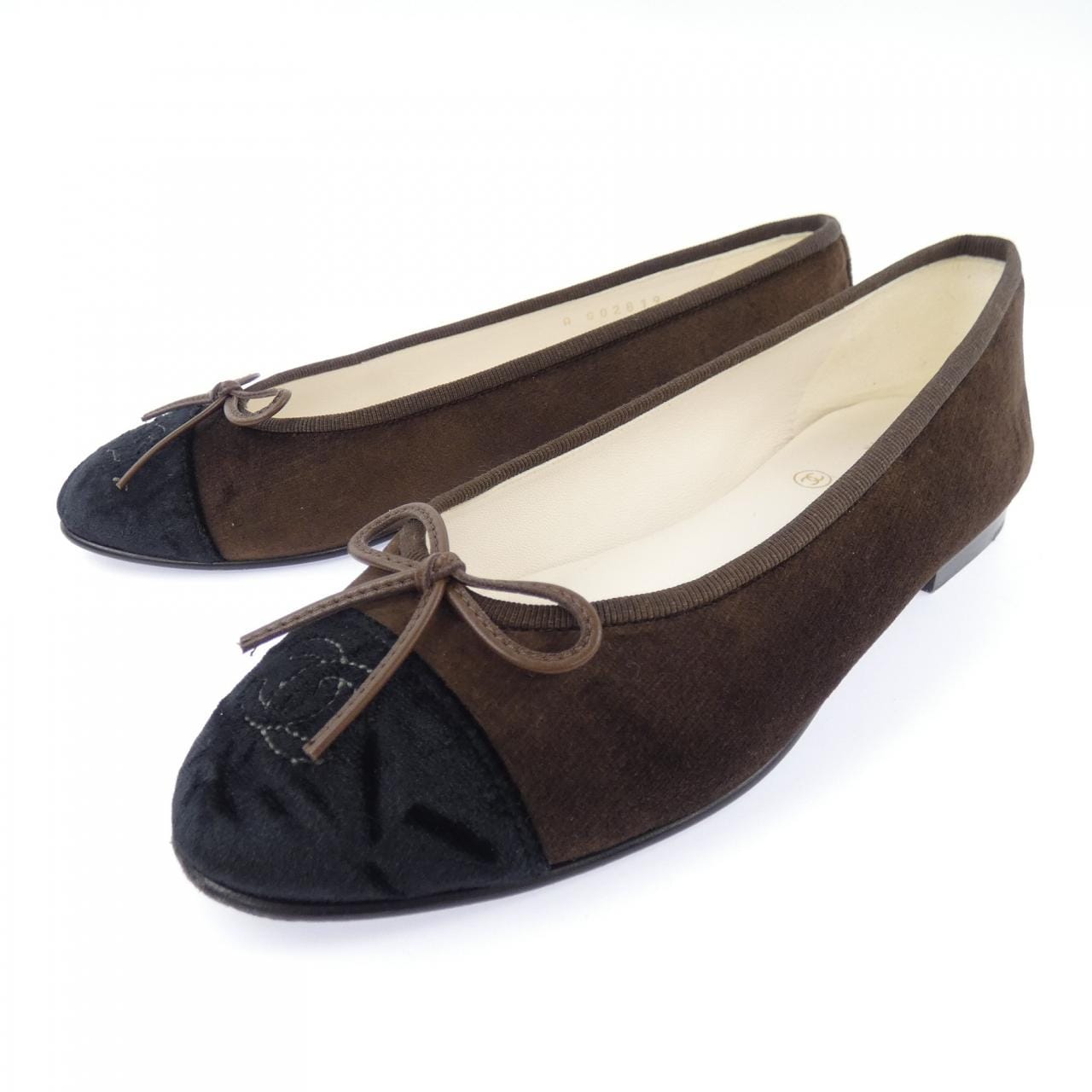 シャネル CHANEL バレリーナ G02819B17355 フラットシューズ