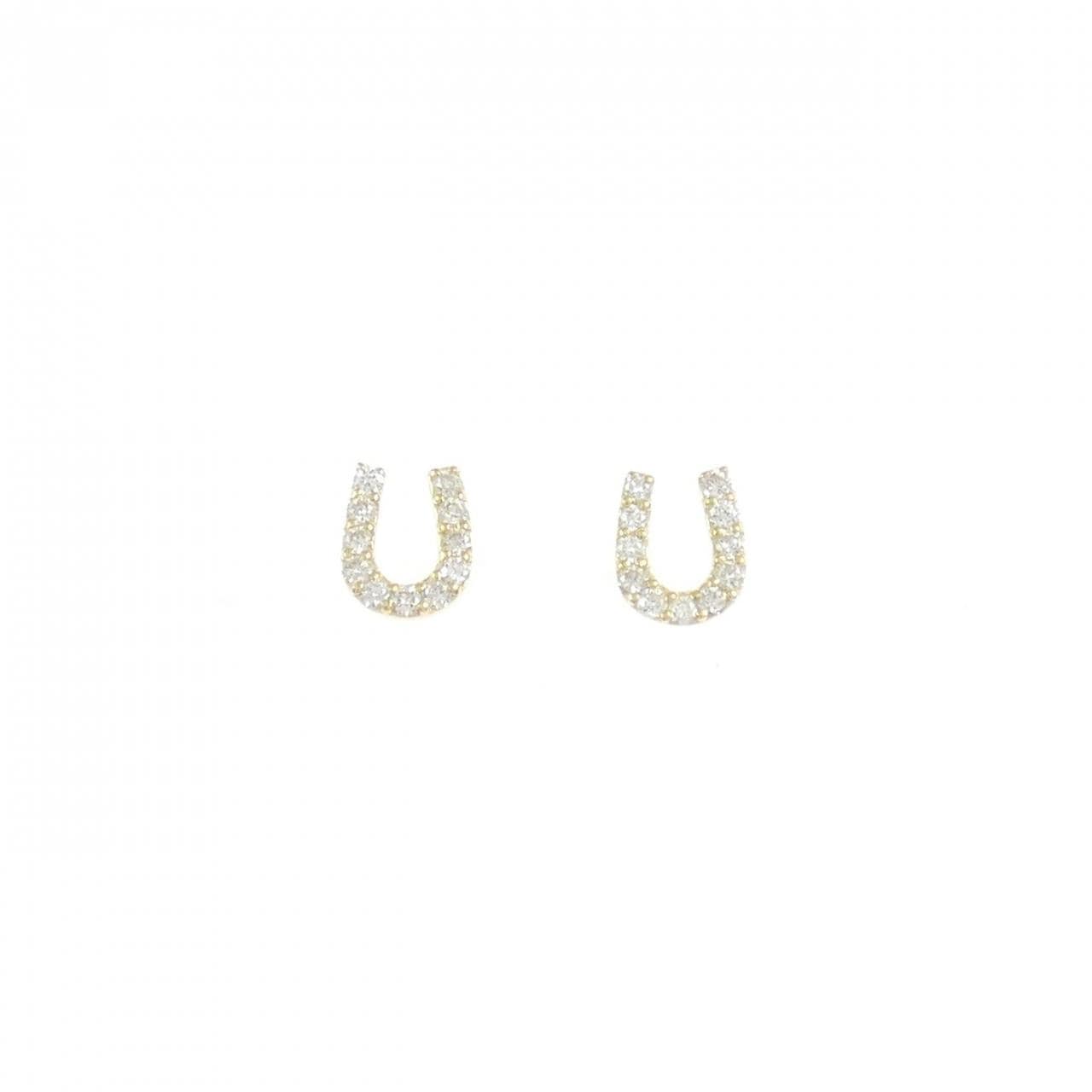 カサハラ マスミ ダイヤモンド ピアス 0.10CT